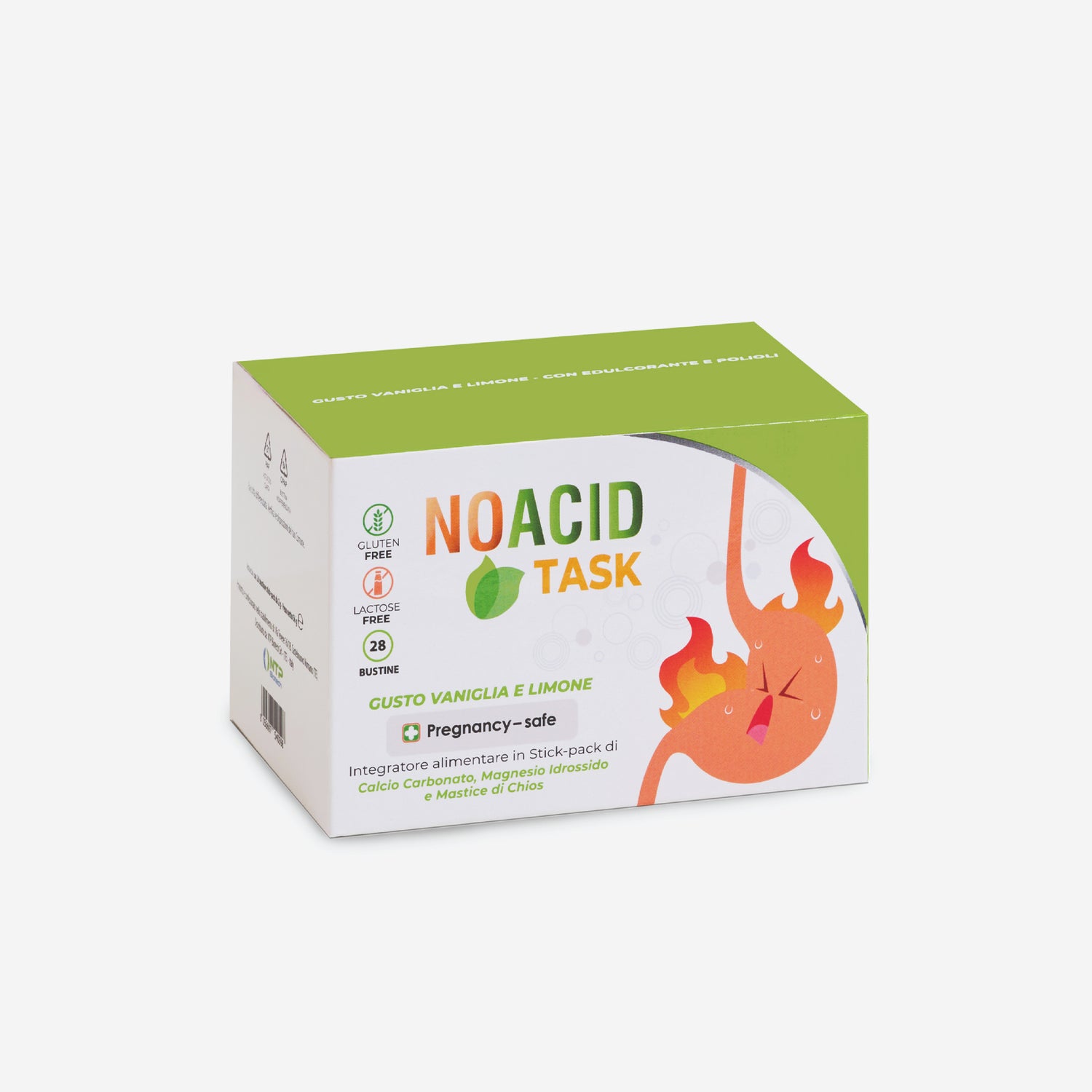 No Acid Task - per iperacidità di stomaco, reflusso e cattiva digestione