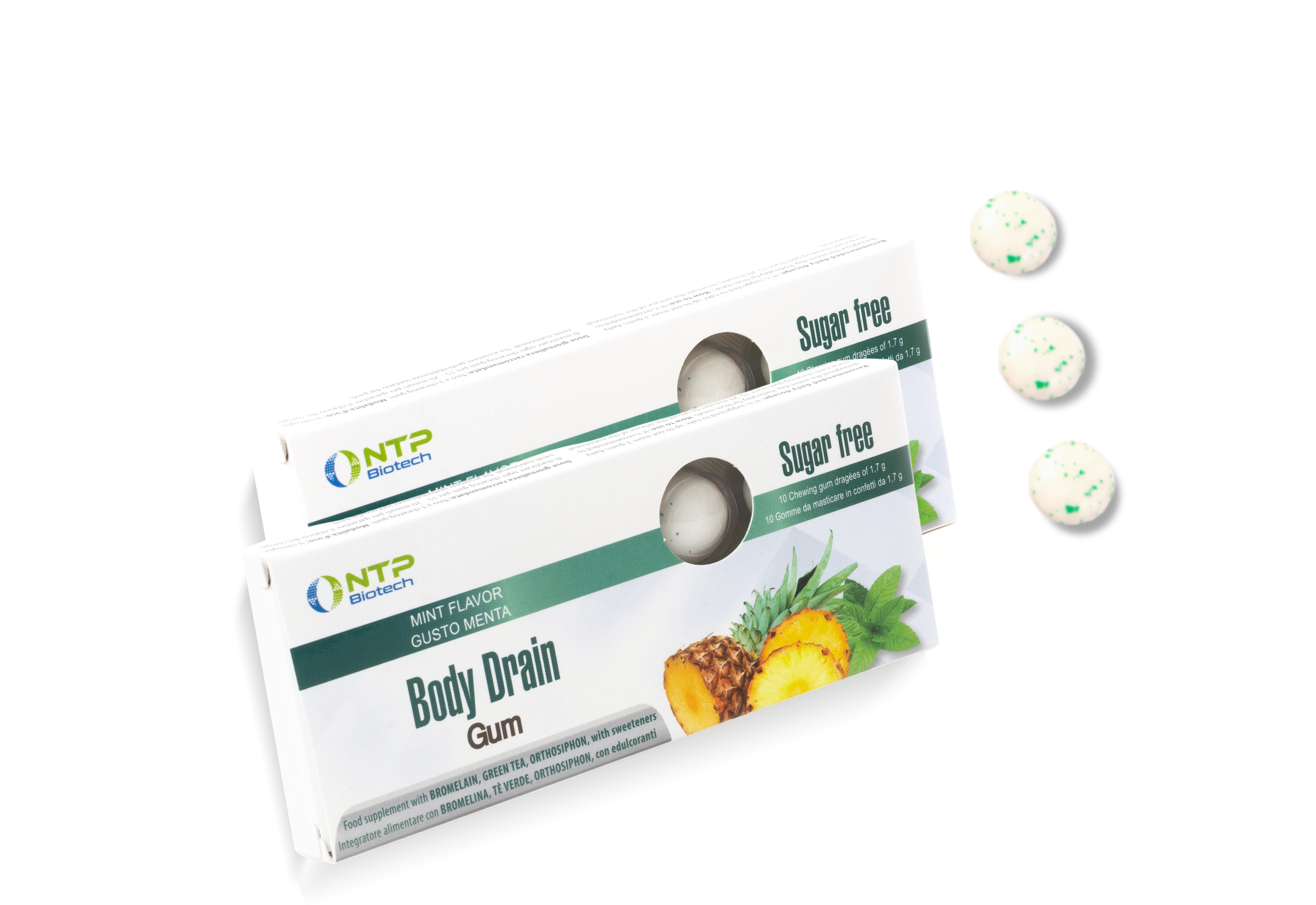 Body Drain Gum integratore alimentare in gomme da masticare