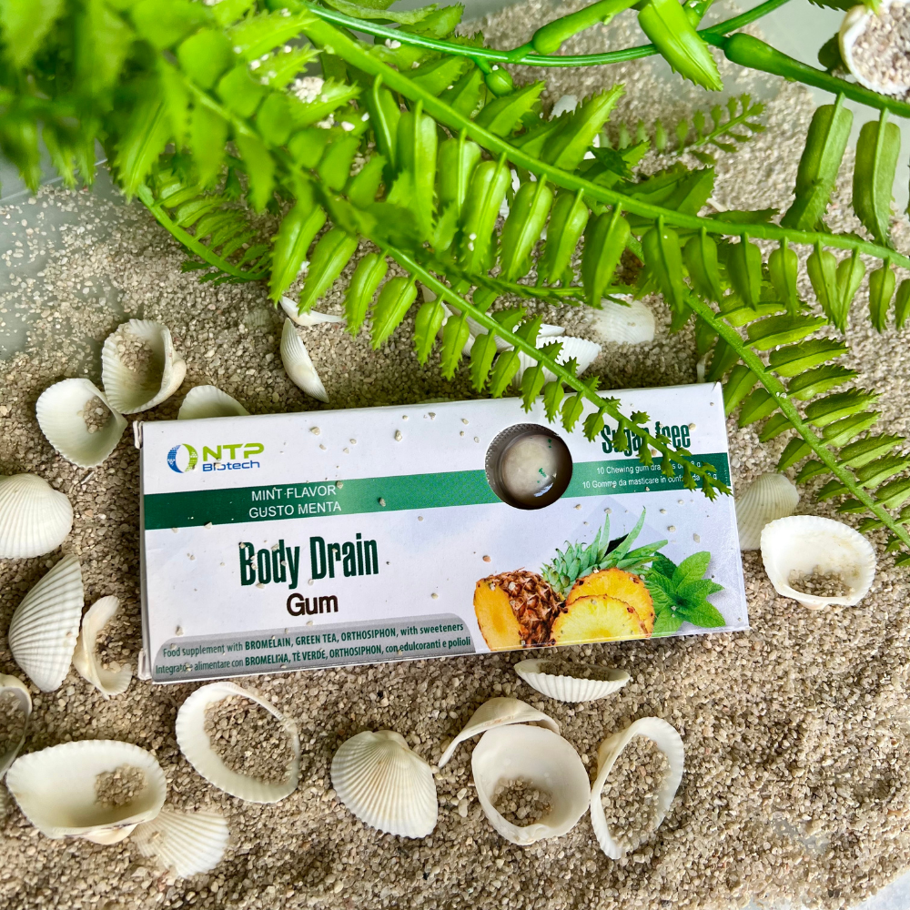 Body Drain Gum - per ritenzione idrica e fame nervosa