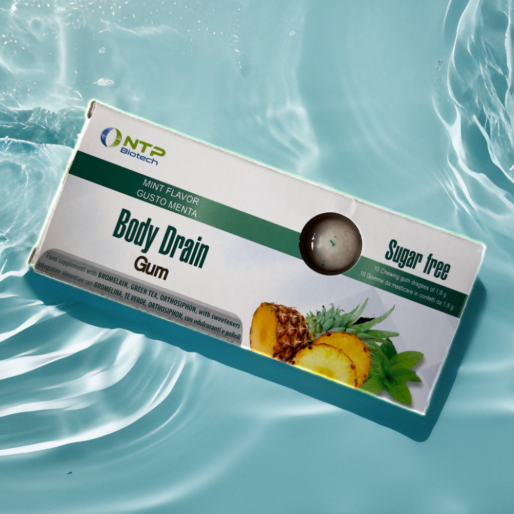 Body Drain Gum - per ritenzione idrica e fame nervosa