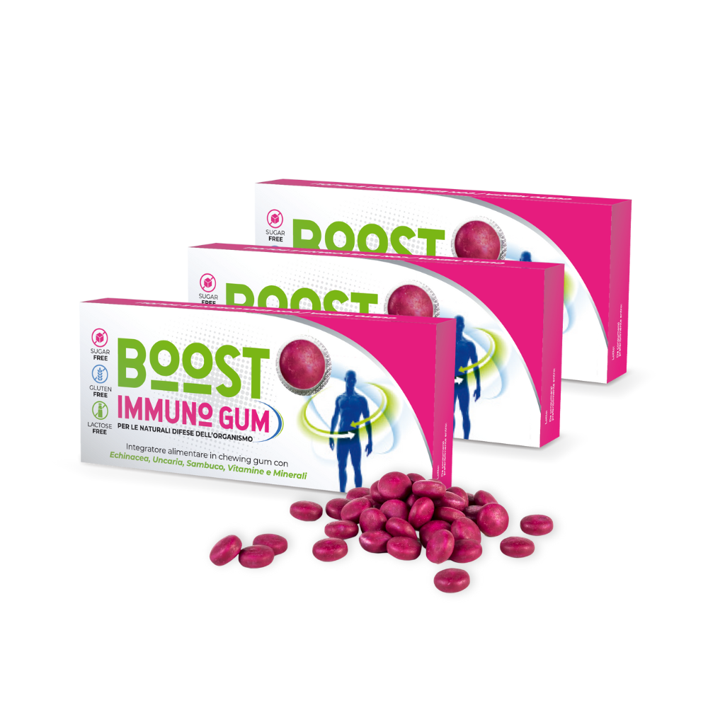 Boost Immuno Gum - immunostimolante per sistema immunitario