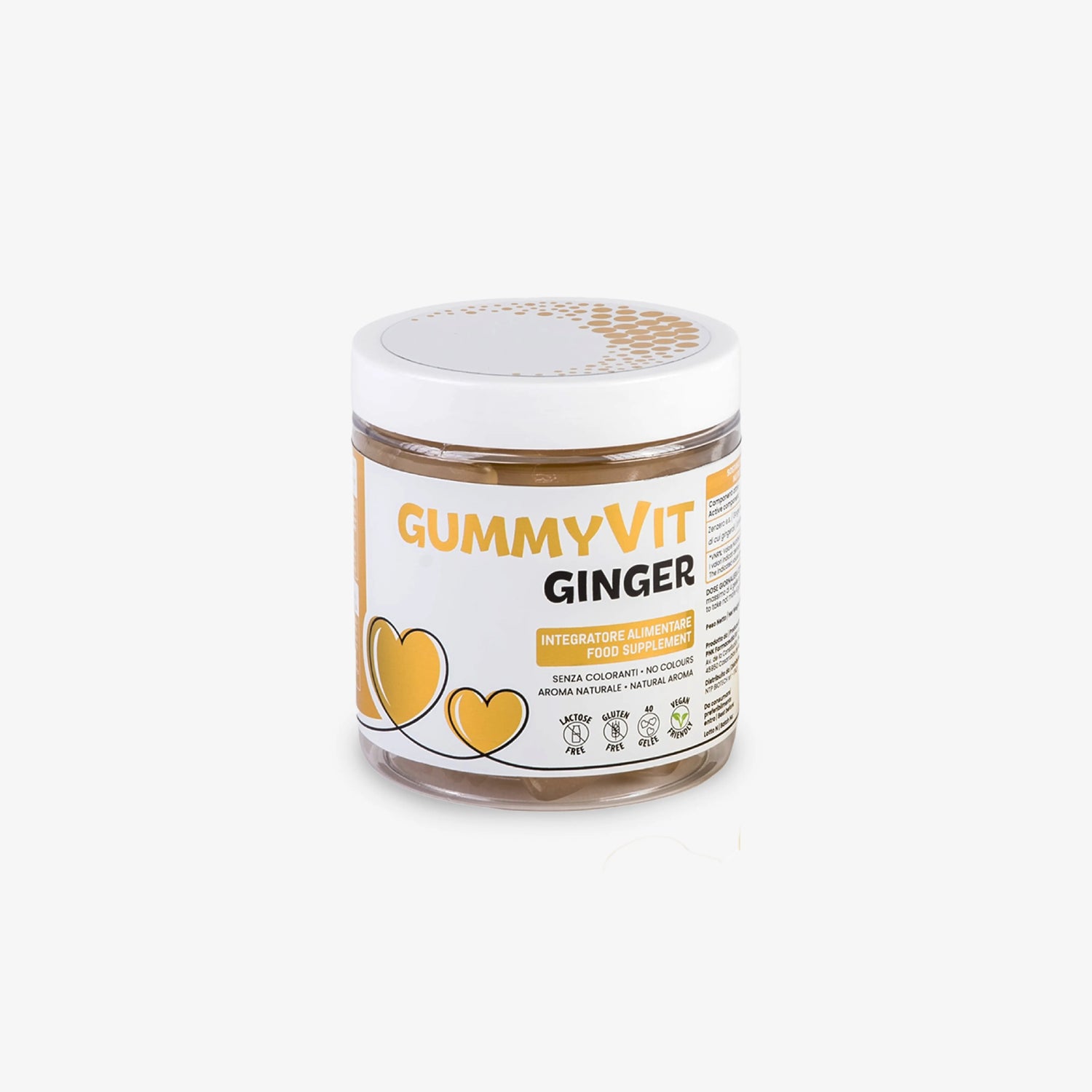 Gummyvit Ginger - per digestione e gas in eccesso