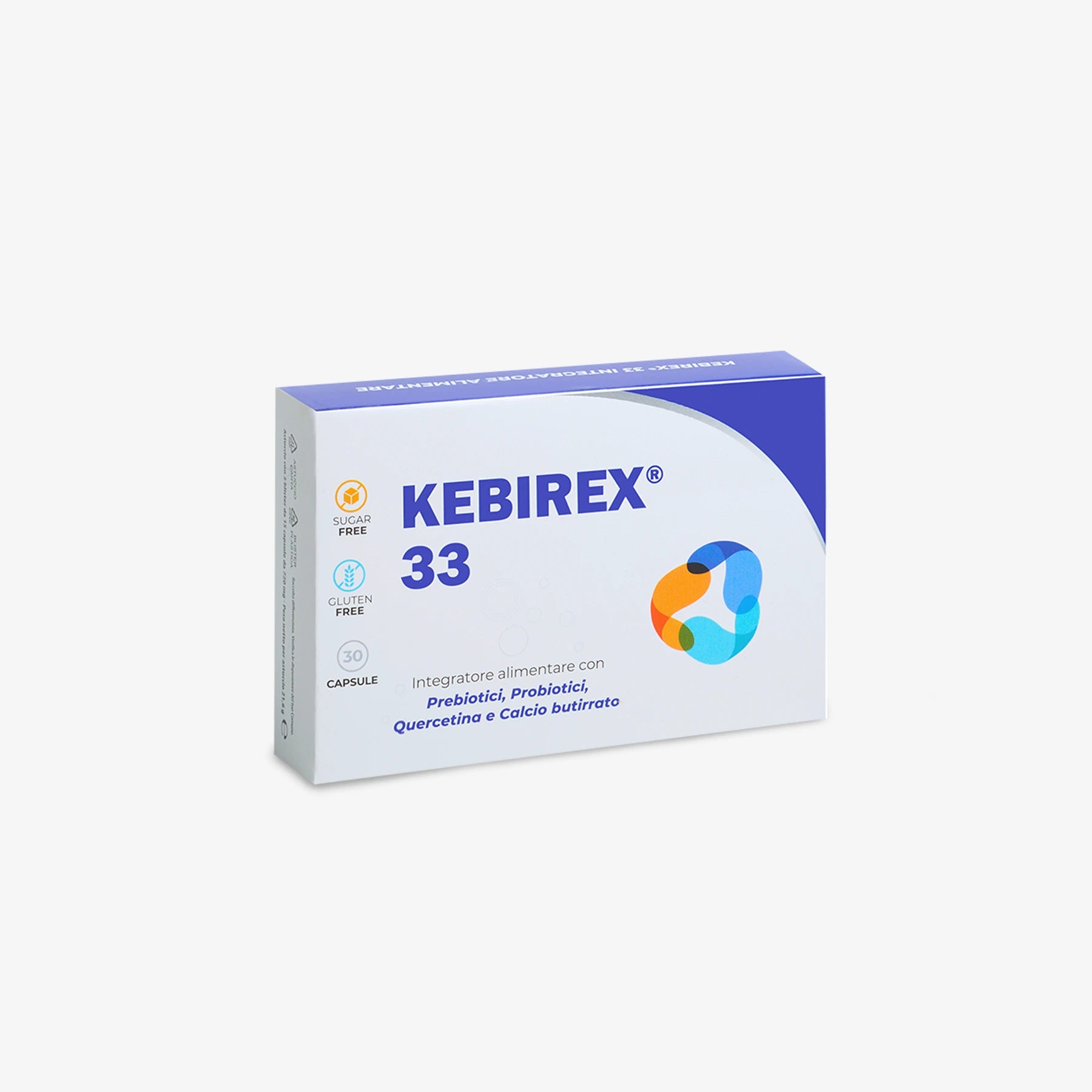 Kebirex 33® - per trattamento della disbiosi intestinale e sintomi COVID-19