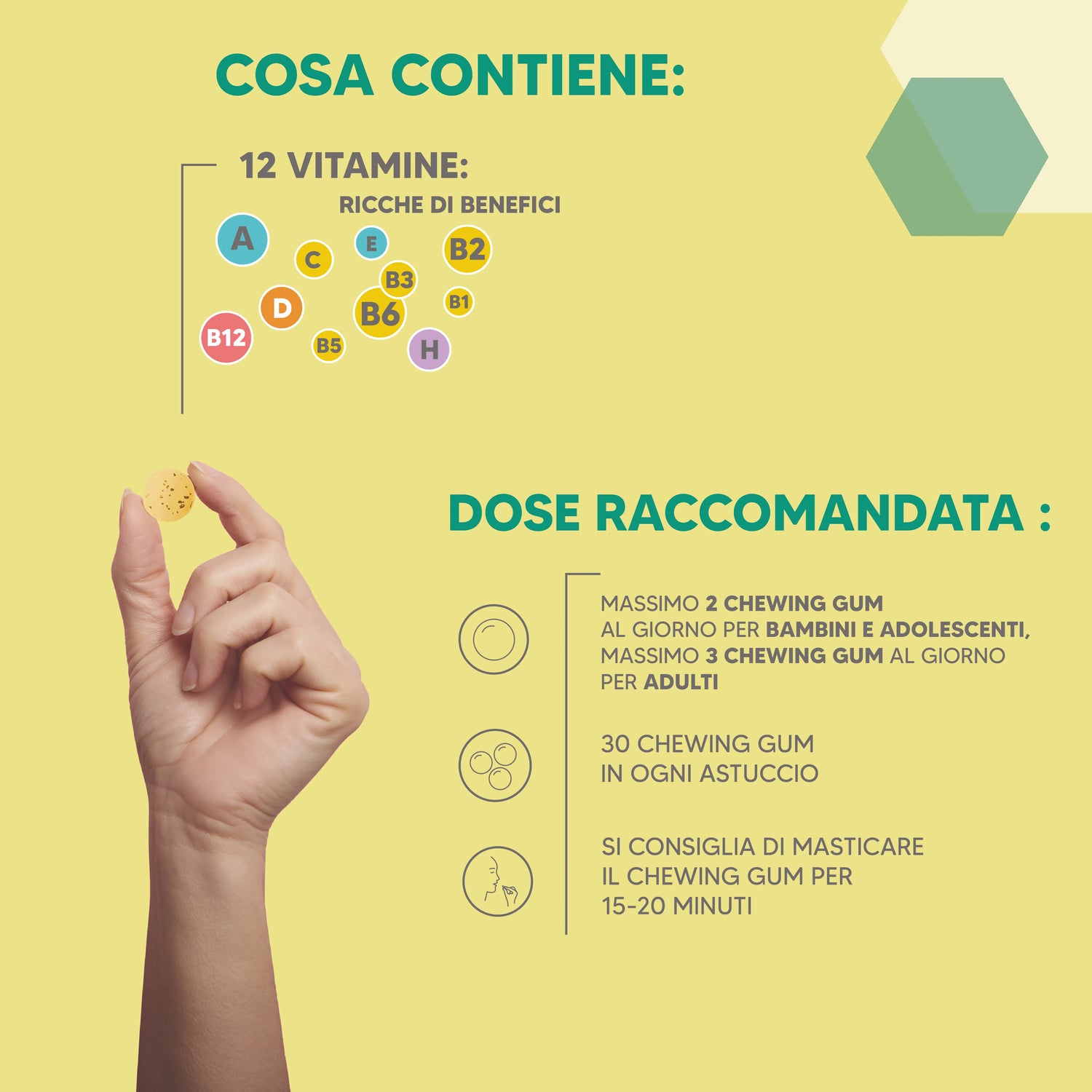 Multivit Gum - per apporto multivitaminico