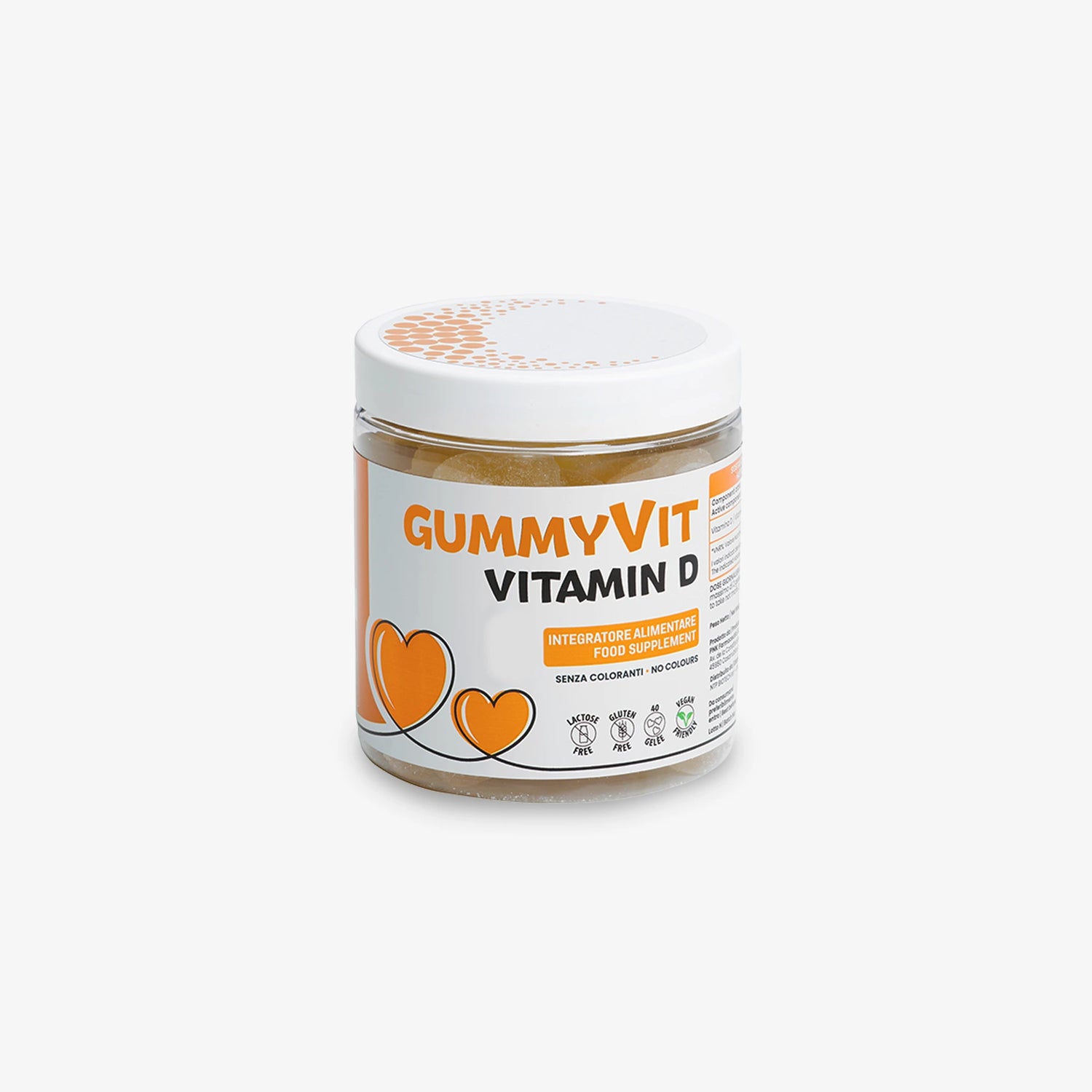 Gummyvit Vitamin D - per apporto di vitamina D, salute di ossa e muscoli