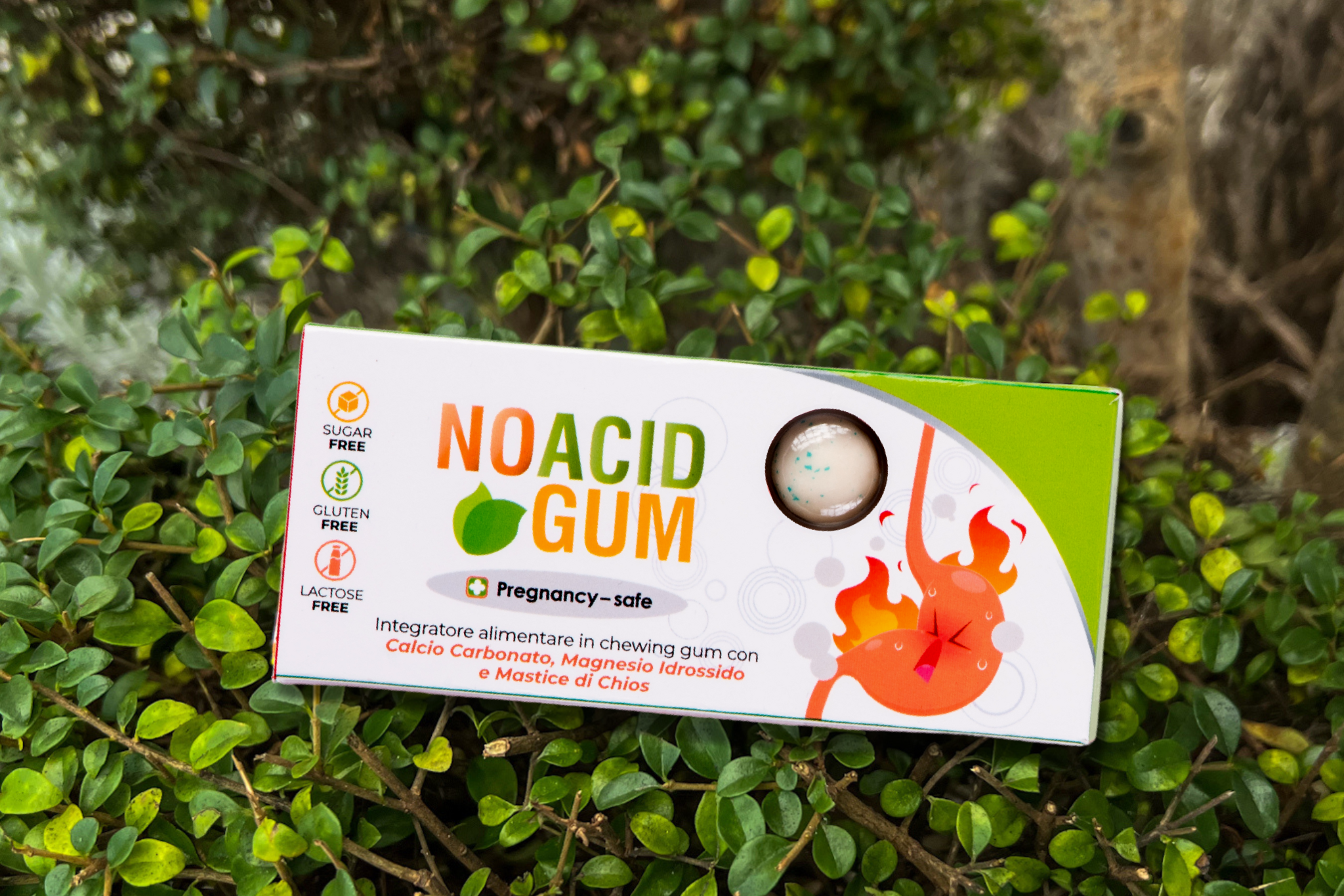 No Acid Gum pratica confezione